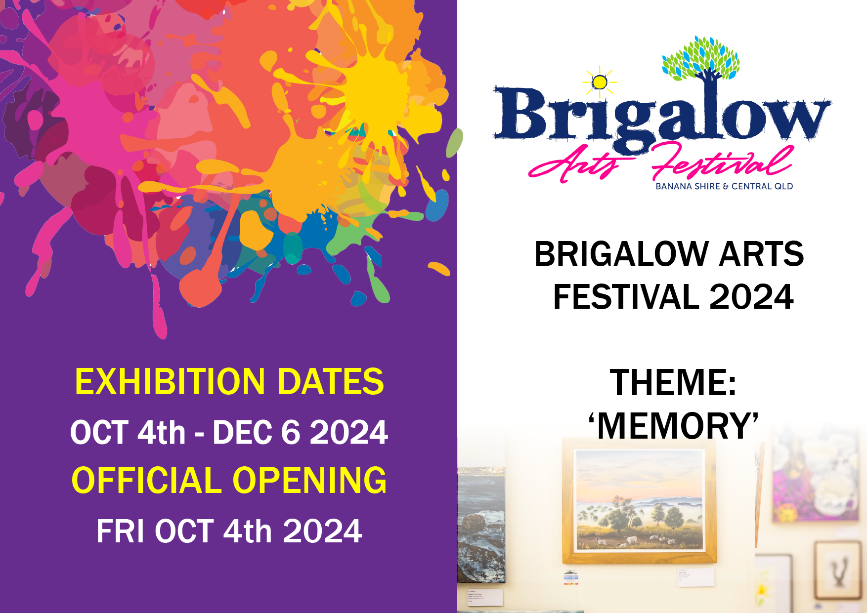 Brigalow 2024 Dates Promotion (Updated)