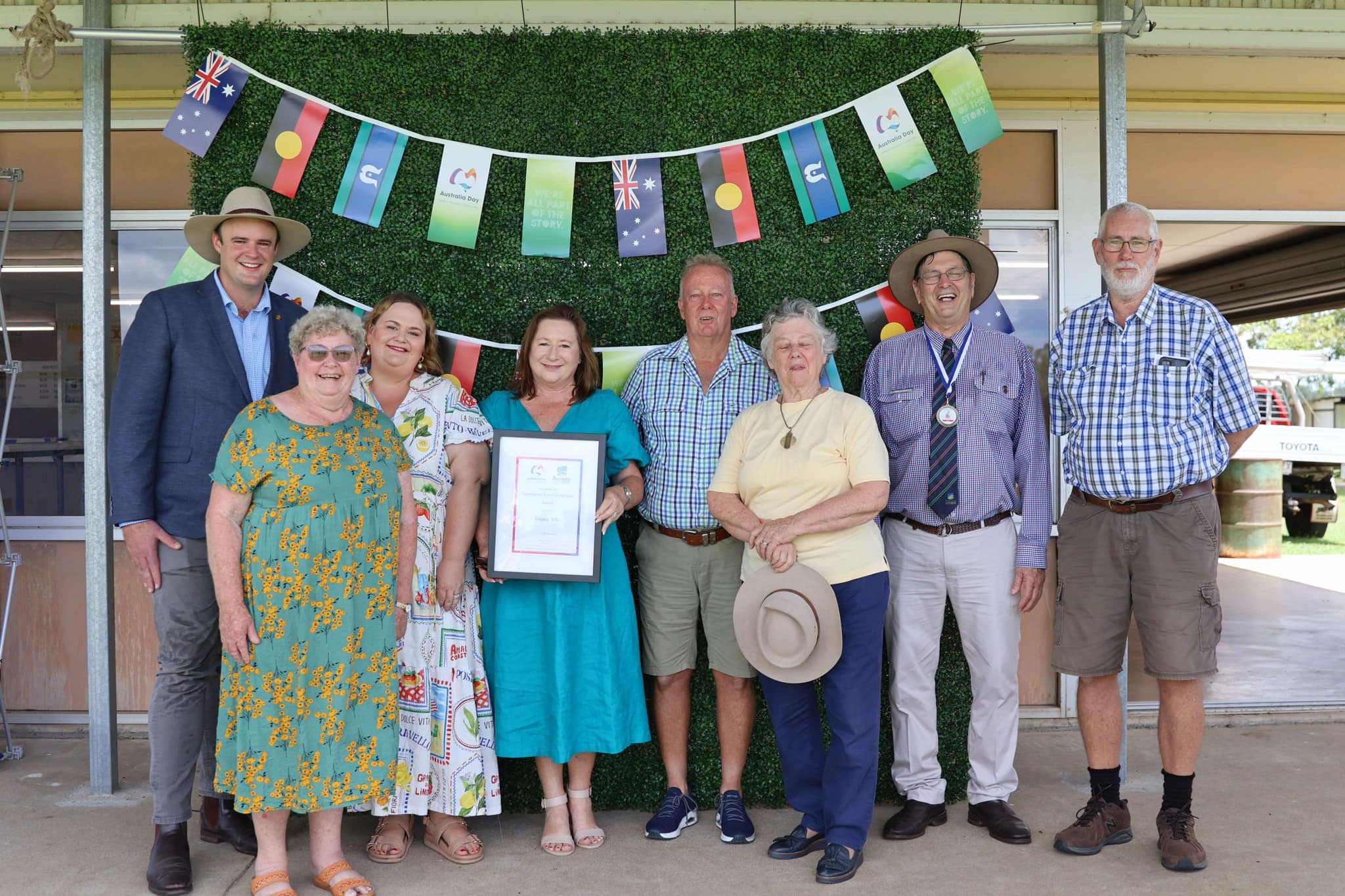 Aus day 25 recipient biloela 100