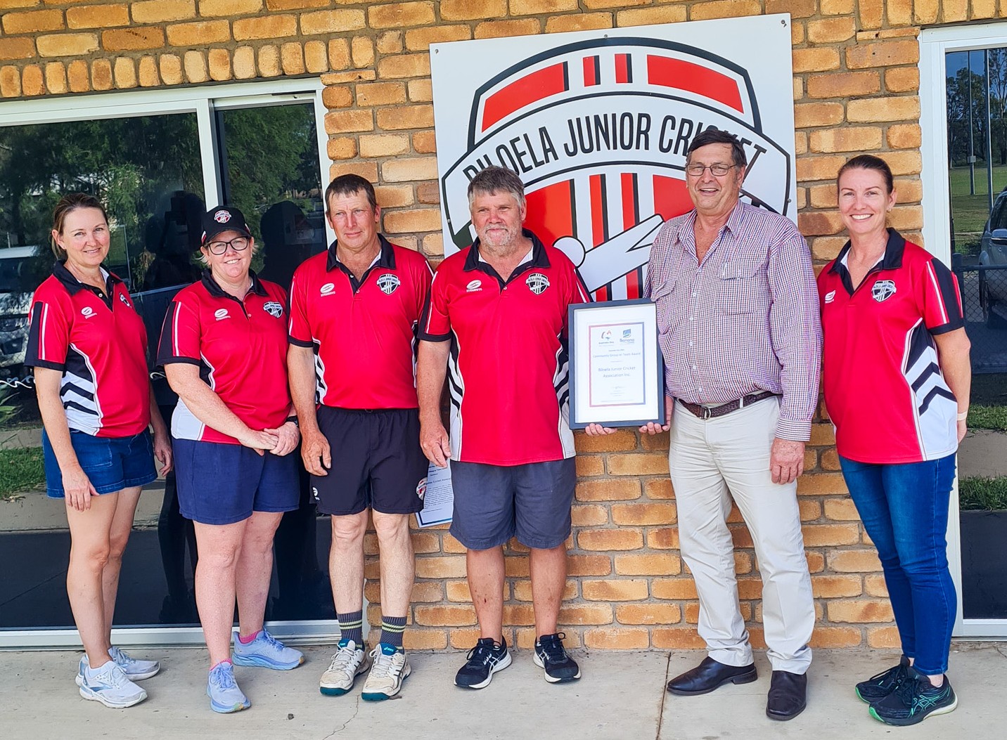 Aus day 25 recipient biloela junior cricket assoc