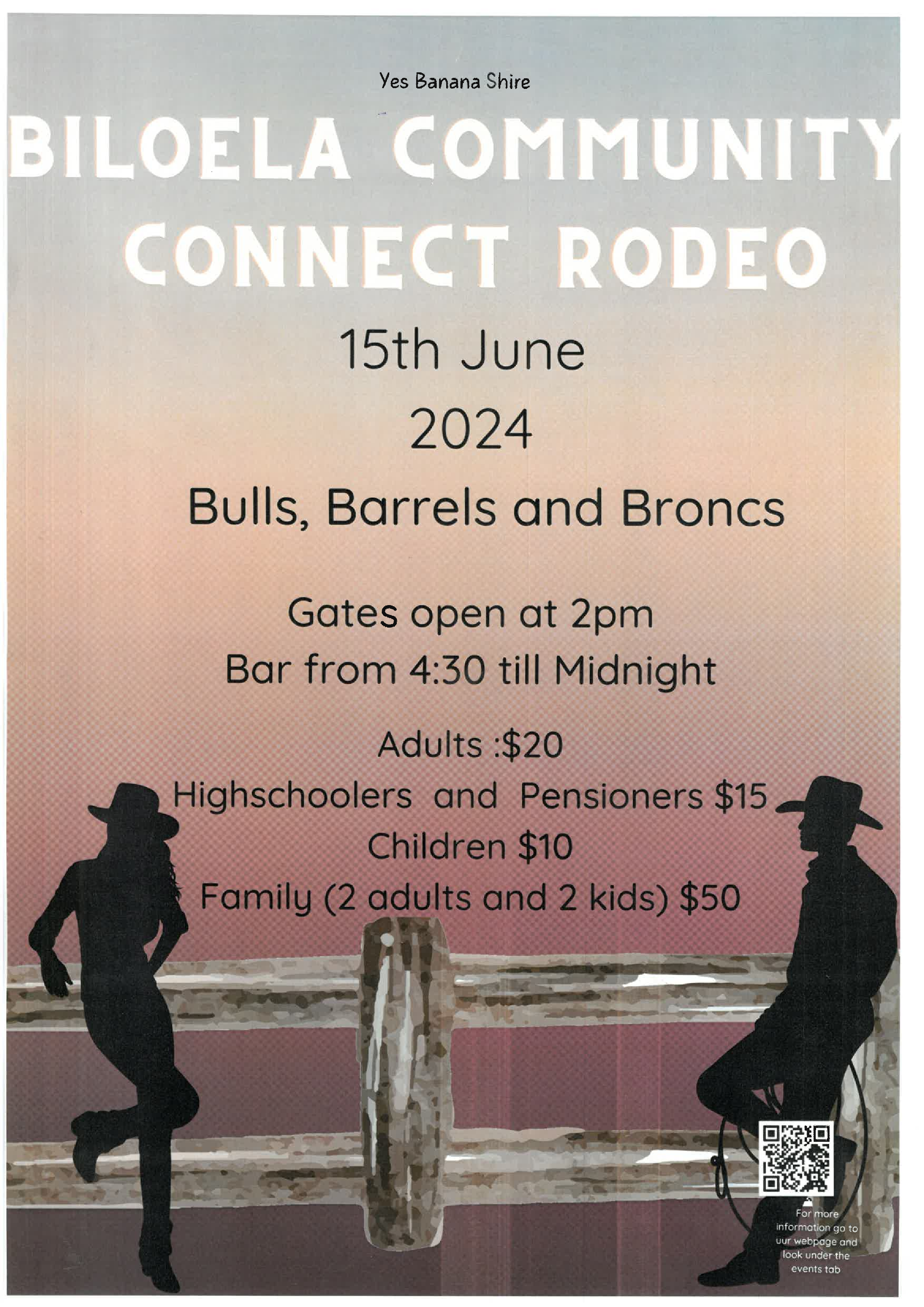 Biloela community connect rodeo 15062024