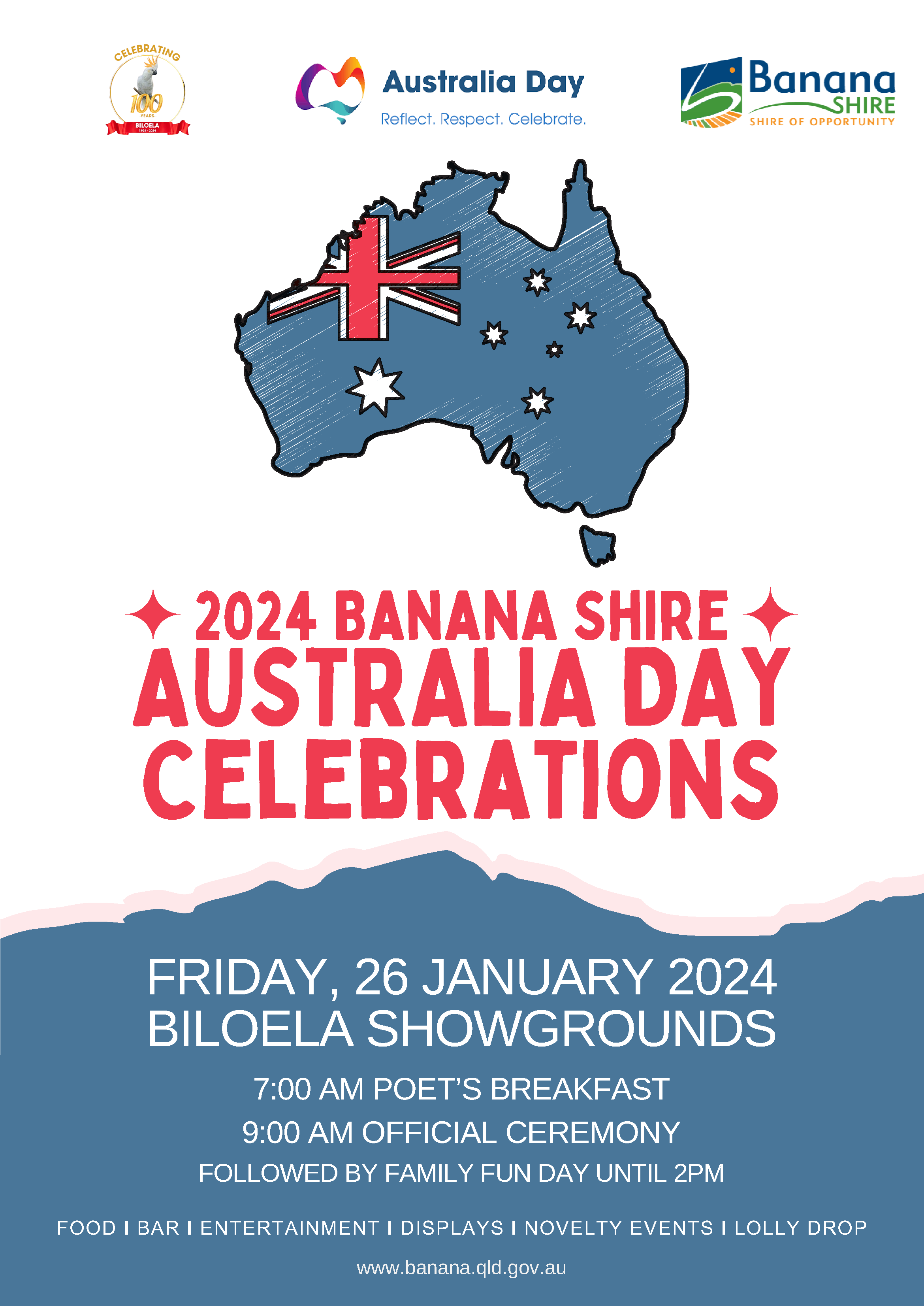 Banana Shire Australia Day Celebrations 2024 Banana Shire Council