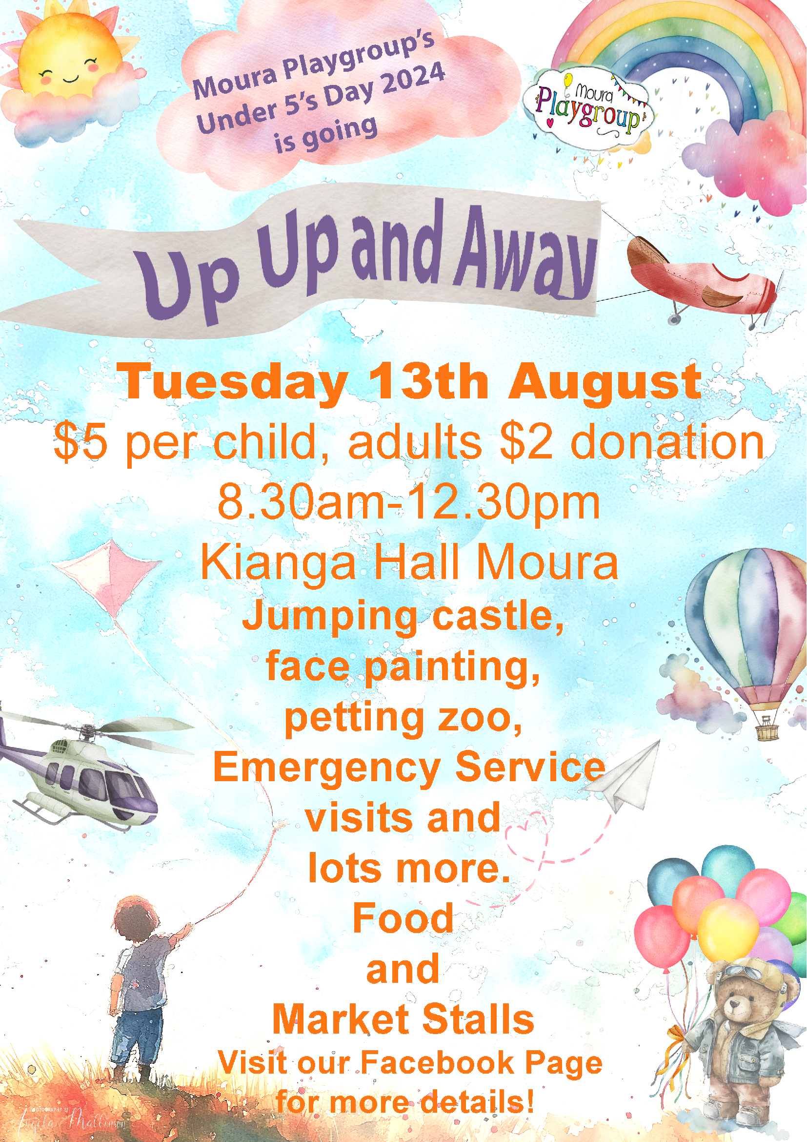 Moura playgroup under 5 s day 13082024