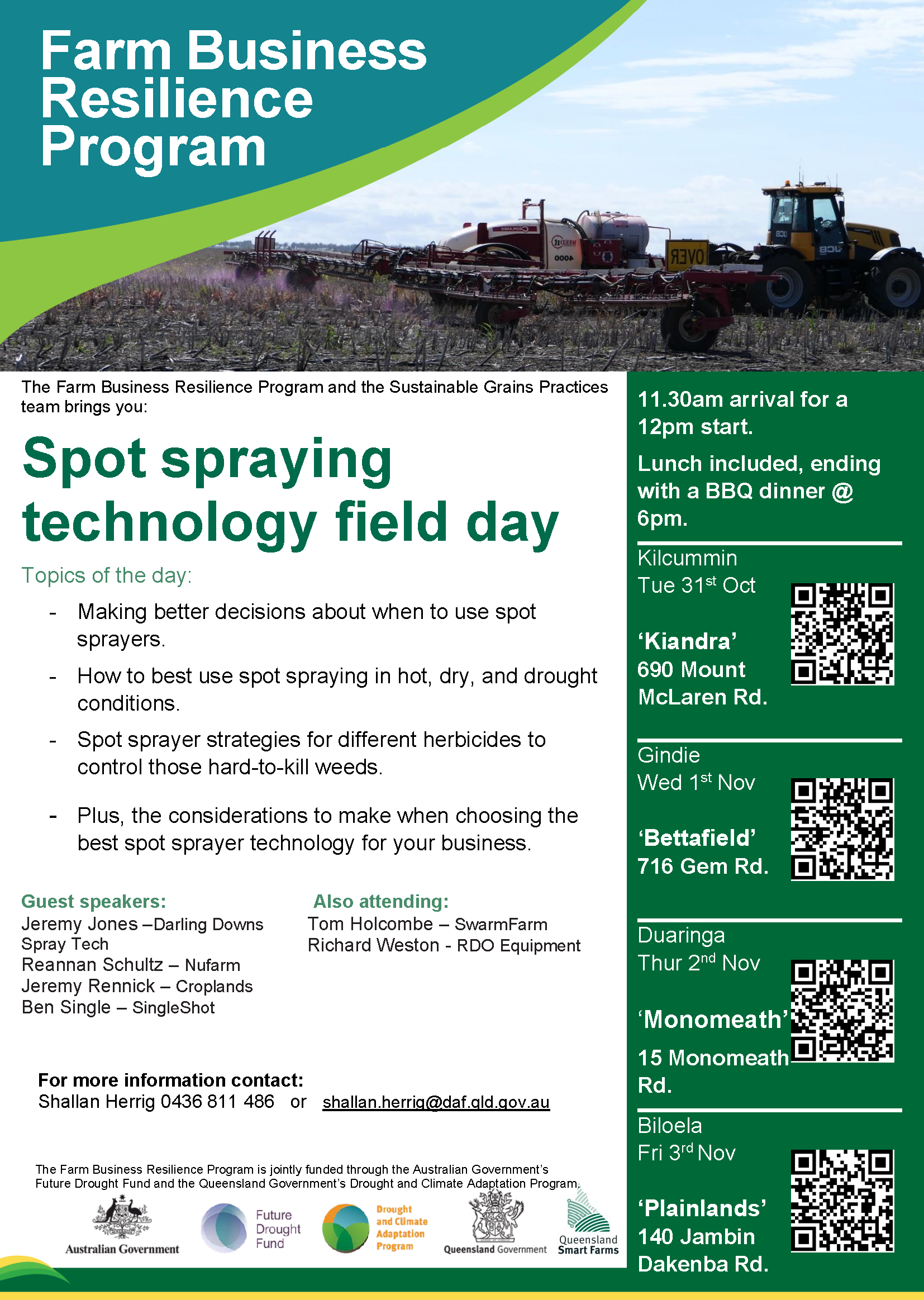 Spot sprayer field day flyer 002