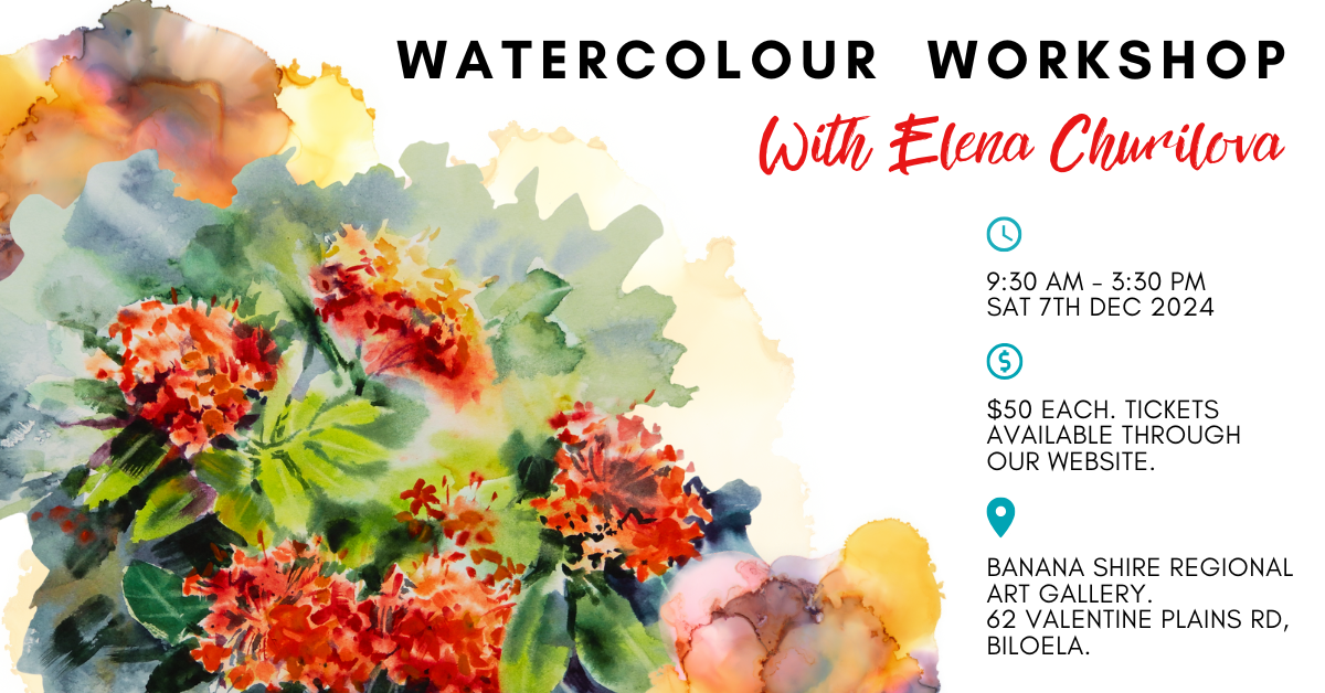 Watercolour Workshop with Elena Churilova (final Poster)